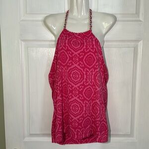 XL Micheal Kors chain tie blouse